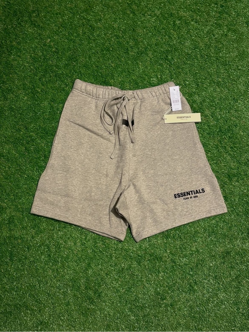 Essentials Fear Of God Dark Oatmeal Shorts